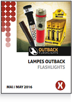 Lampes de Poches Outback Flashlights