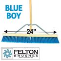 Picture of 24" Blueboy Flangged Push Broom Complete Kit