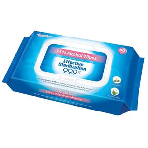 Picture of 75% Alcohol Antibacterial wipes